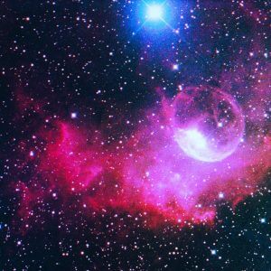 A Gaseous Nebula – Designer Splashback