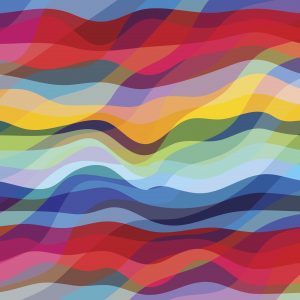 Abstract Waves – Designer Splashback