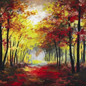 Autumn Forest – Designer Splashback