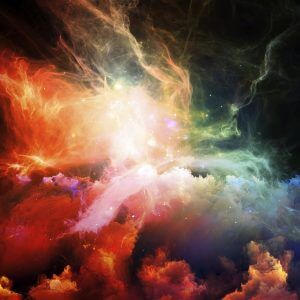 Colourful Nebulae – Designer Splashback