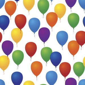 Colourful Ballons – Designer Splashback