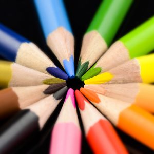 Colourful Pencils – Designer Splashback
