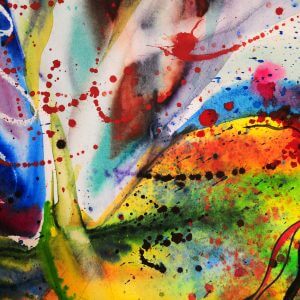 Colourful Rainbow Pallet - Designer Splashback