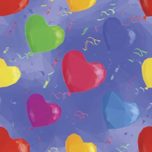 Heart Ballons – Designer Splashback