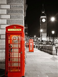 London Street at Night – Designer Splashback