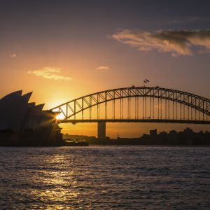 Sydney Harbour at Night – Designer Splashback