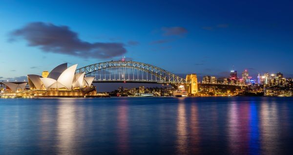 Sydney Opera House at Night - Designer Splashbacks